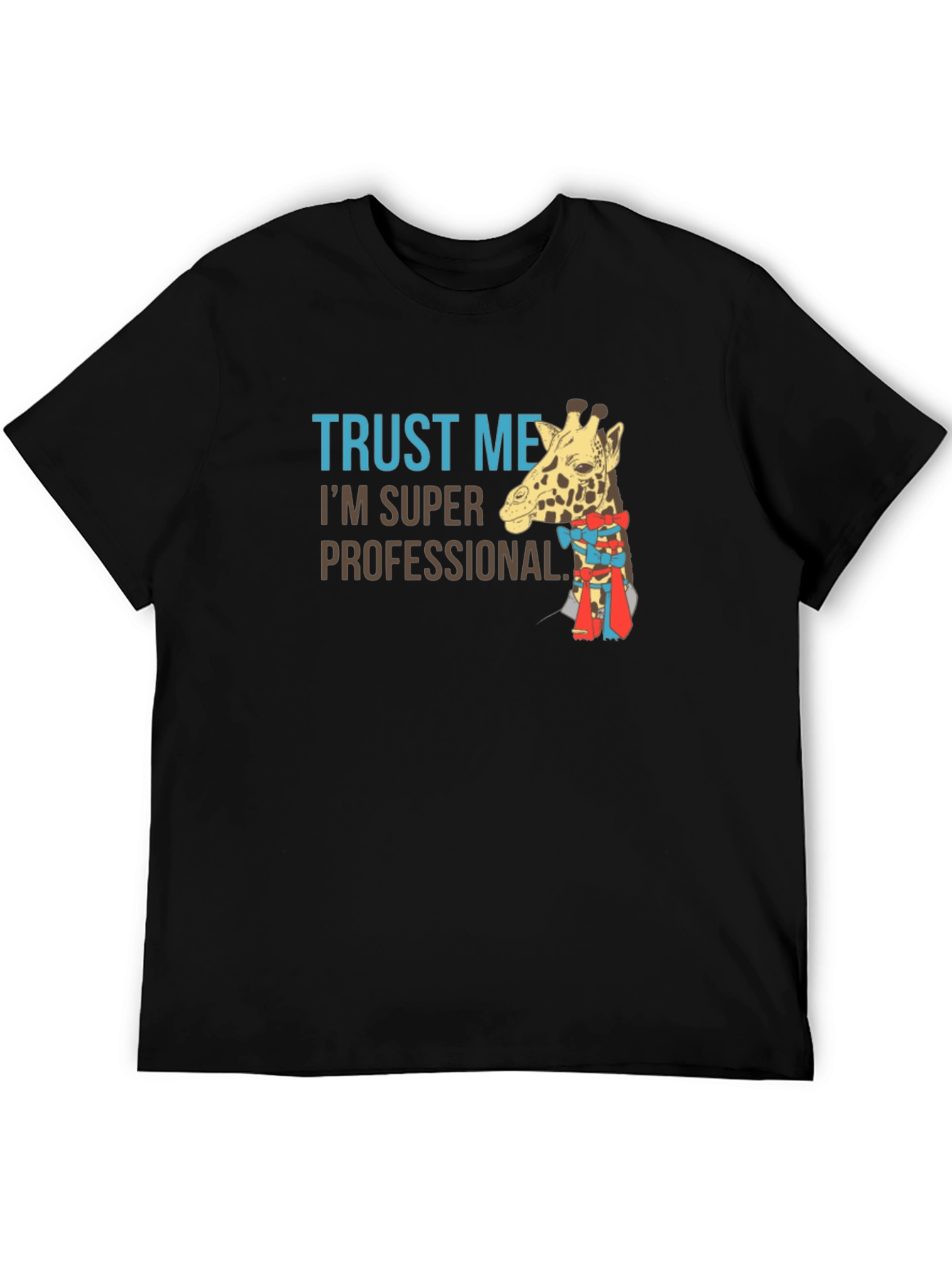Trust Me Im a Professional Giraffe T-Shirt