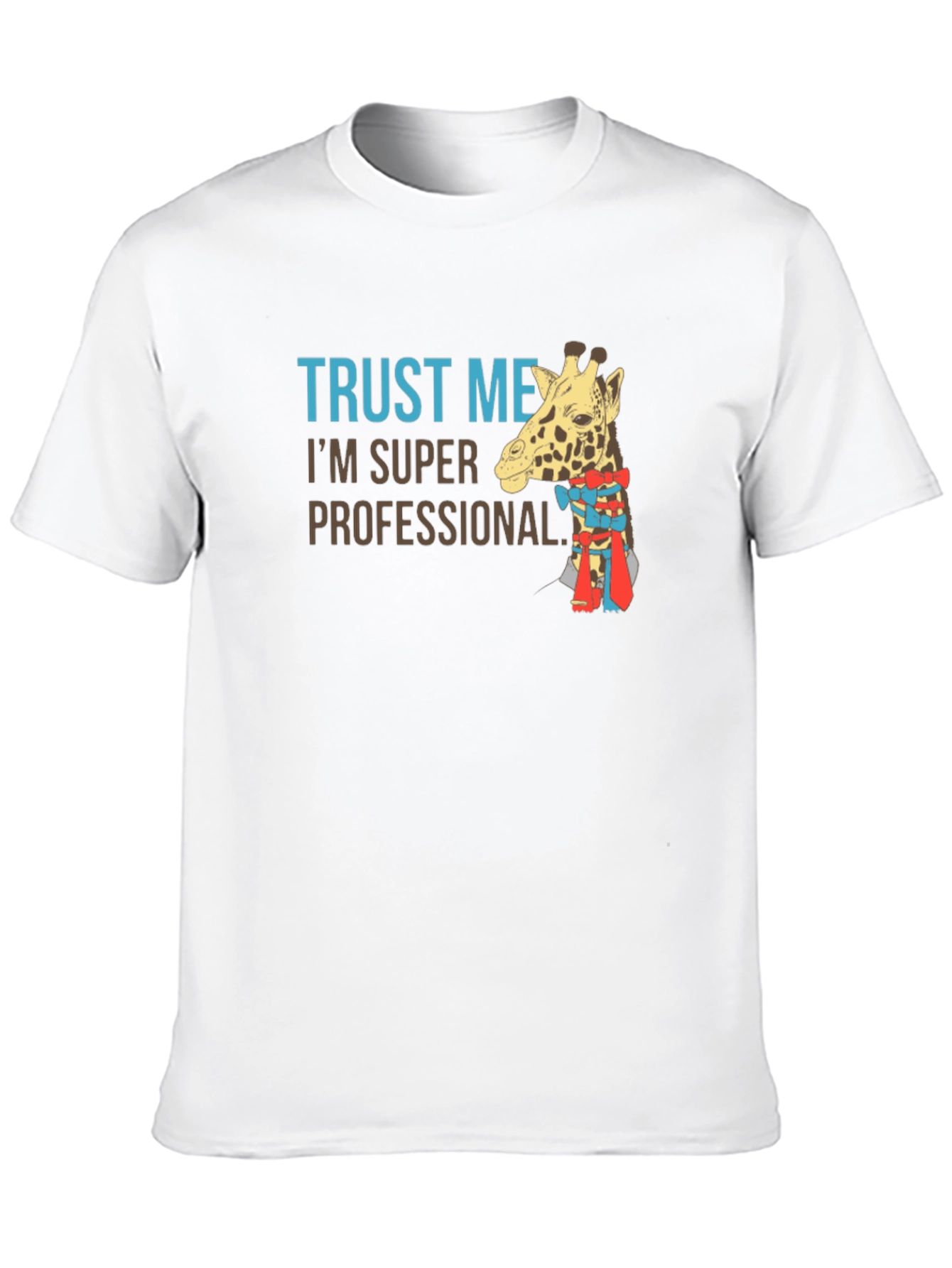 Trust Me Im a Professional Giraffe T-Shirt