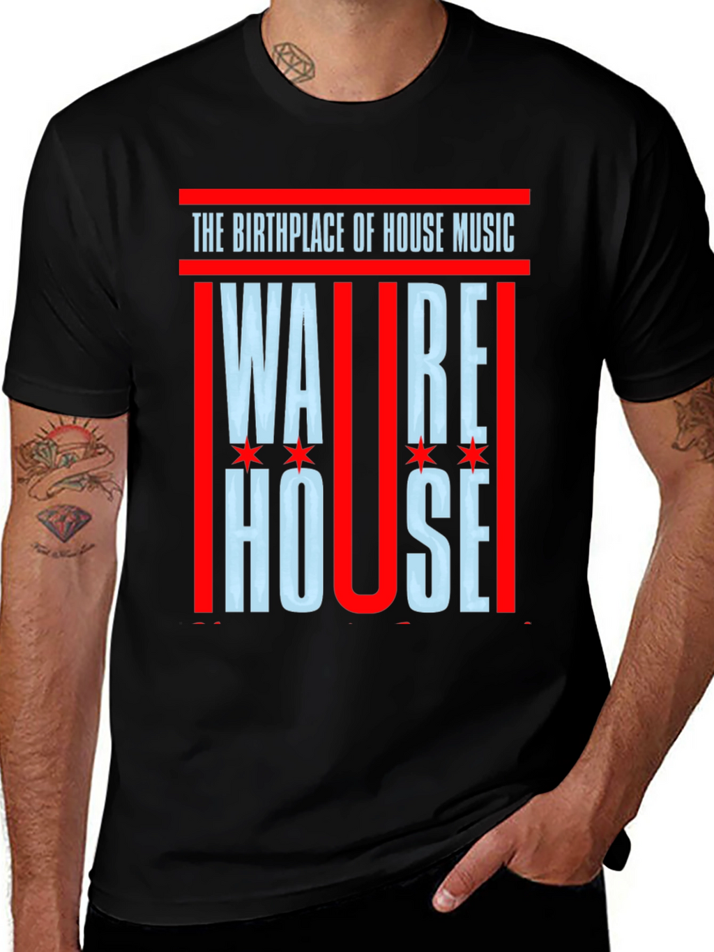 Warehouse House Music T-Shirt - Birthplace of House