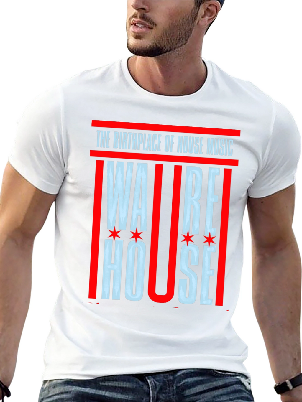 Warehouse House Music T-Shirt - Birthplace of House