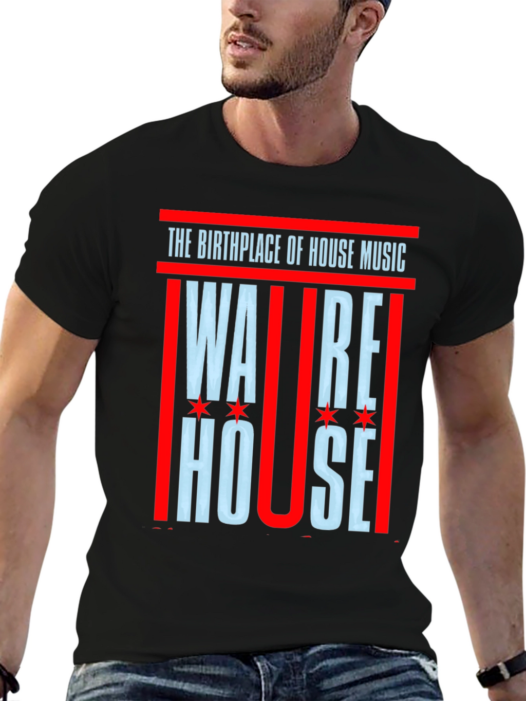 Warehouse House Music T-Shirt - Birthplace of House