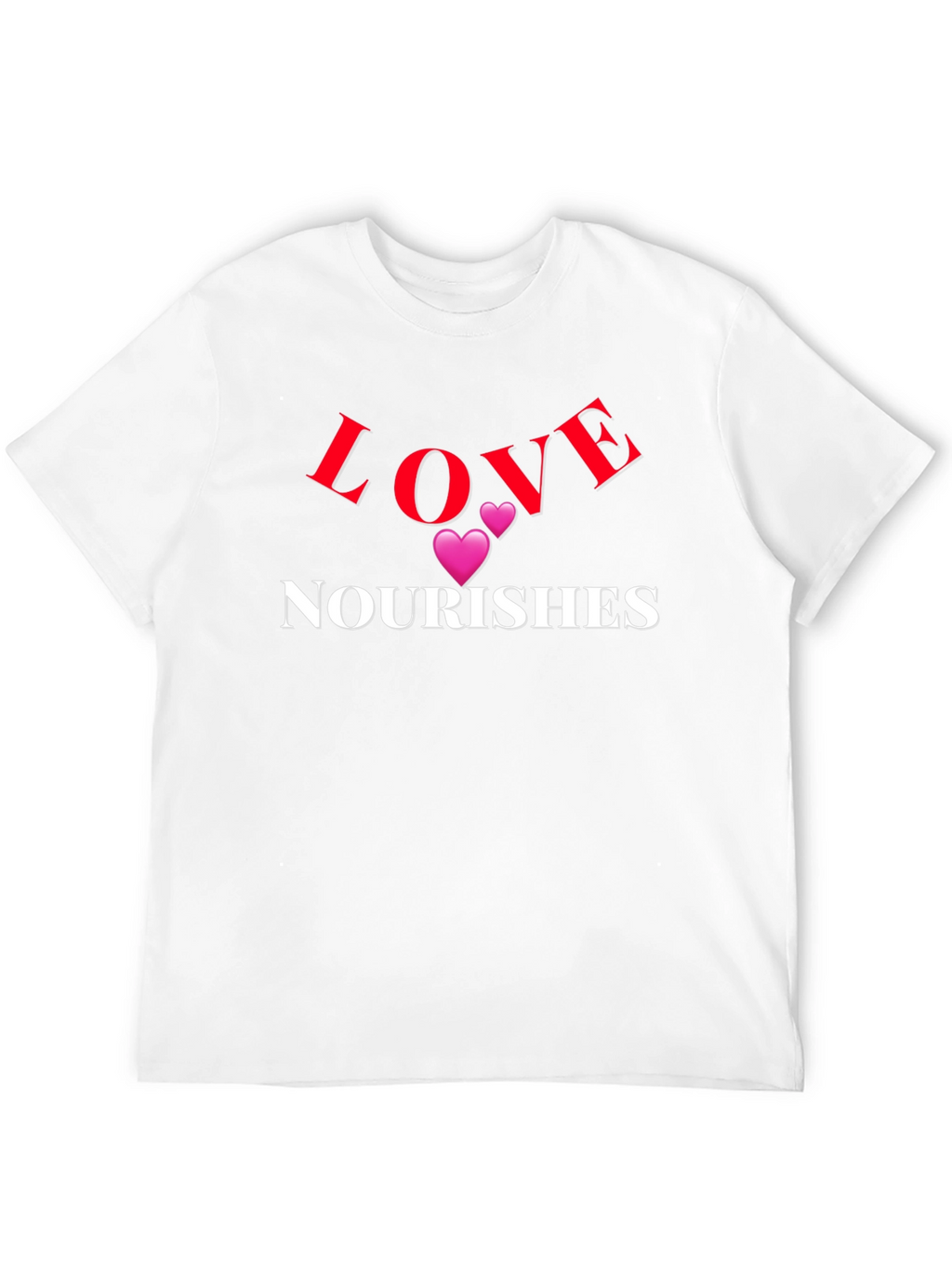 Love Nourishes Black T-Shirt