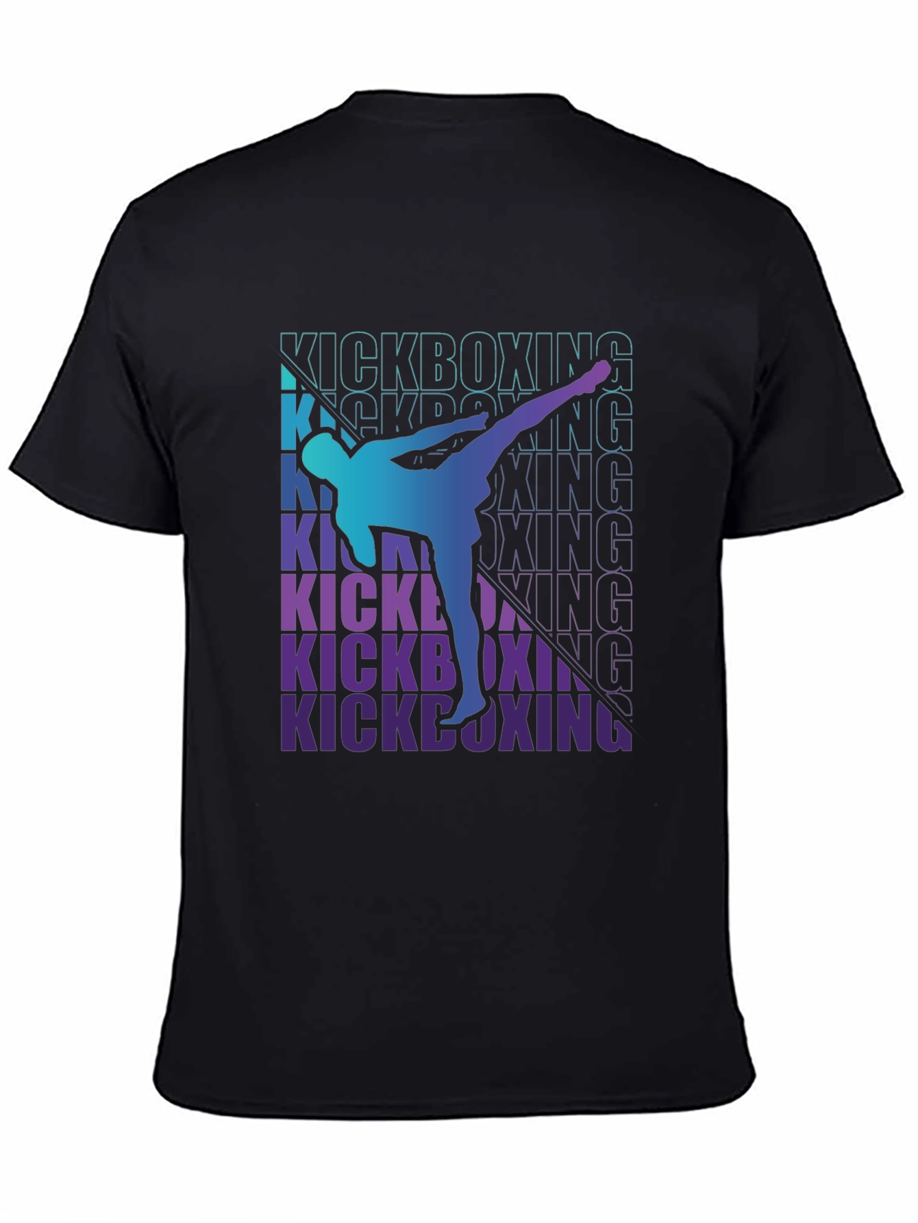 Kickboxing Graphic Tee - Martial Arts Design