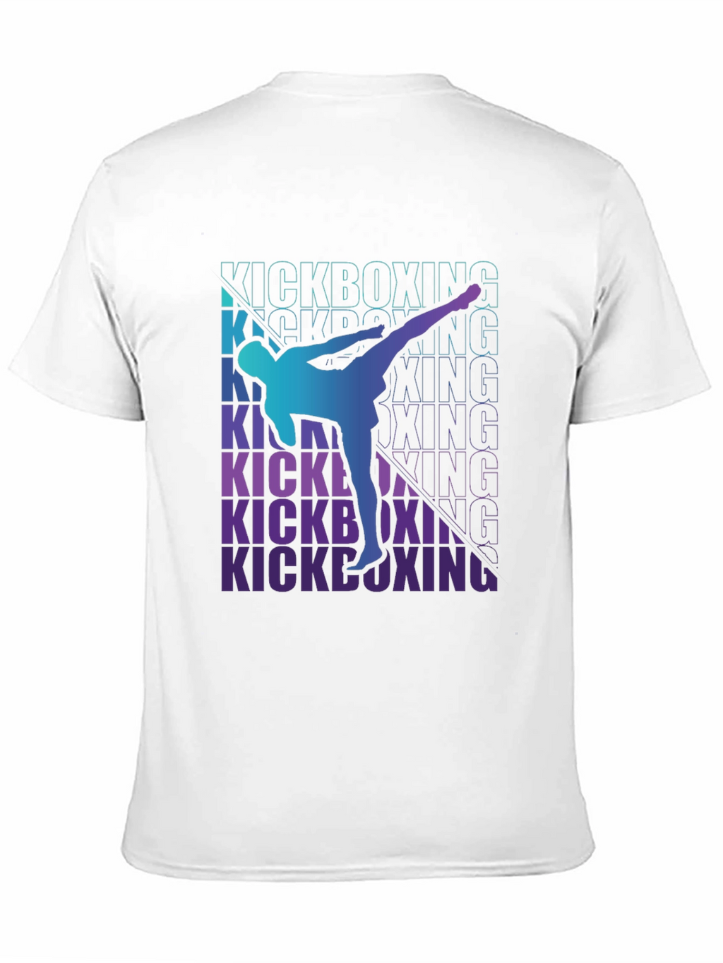 Kickboxing Graphic Tee - Martial Arts Design