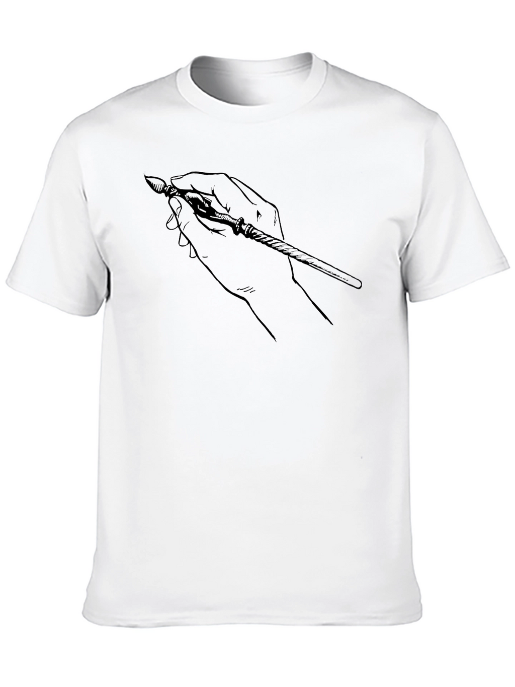 Ink Hand T-Shirt - Artistic Design