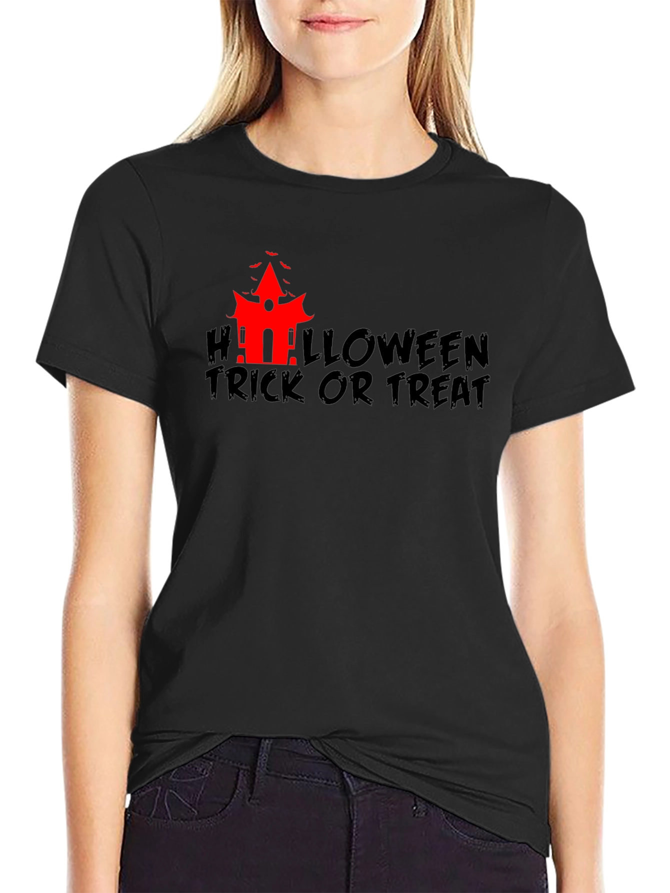 Halloween Trick or Treat Graphic Tee