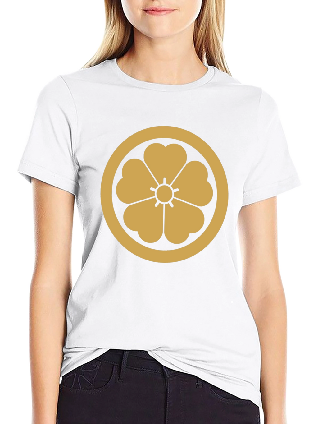 Samurai Clan Mon Black T-Shirt