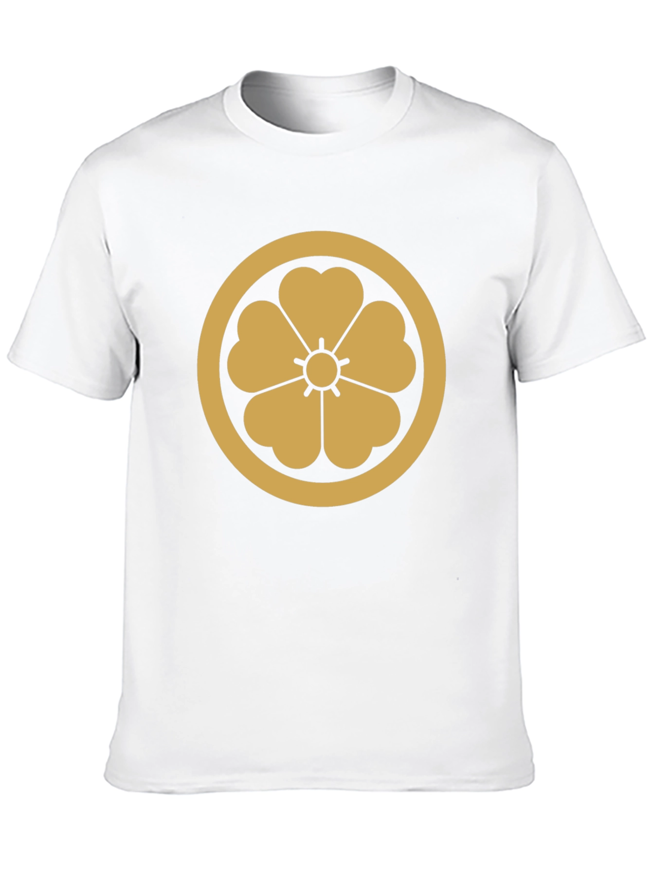 Samurai Clan Mon Black T-Shirt