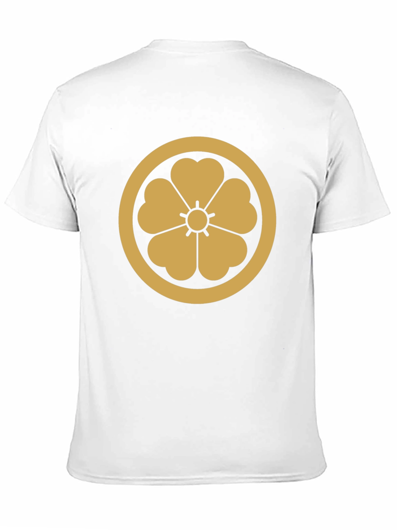 Samurai Clan Mon Black T-Shirt