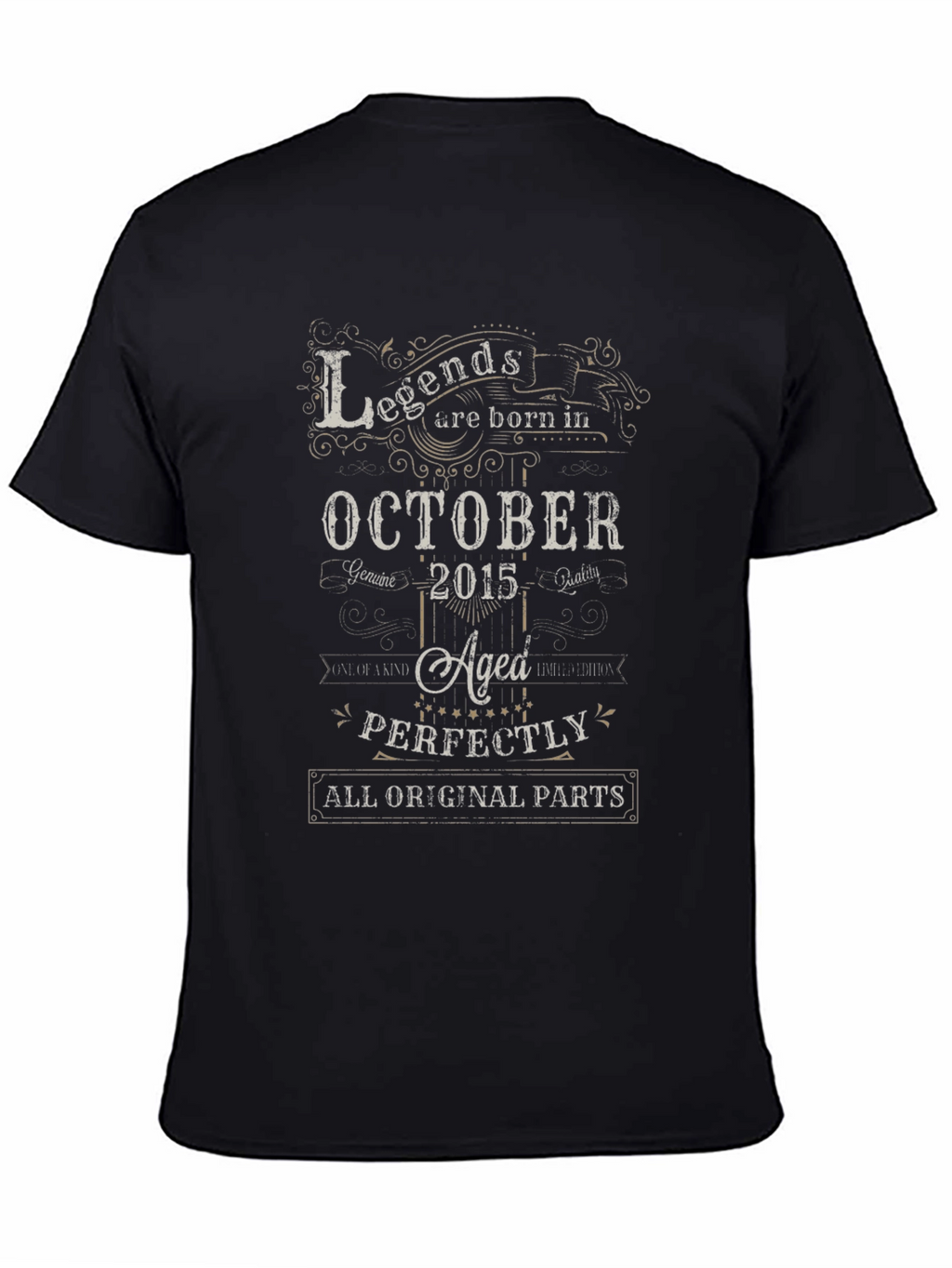 Legends Born in October 2015 T-Shirt