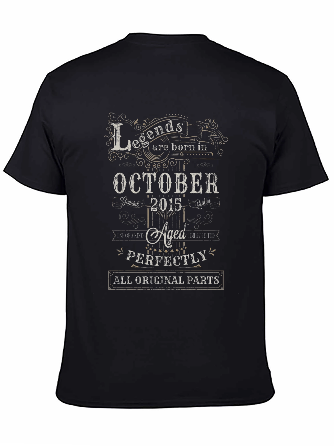 Legends Born in October 2015 T-Shirt