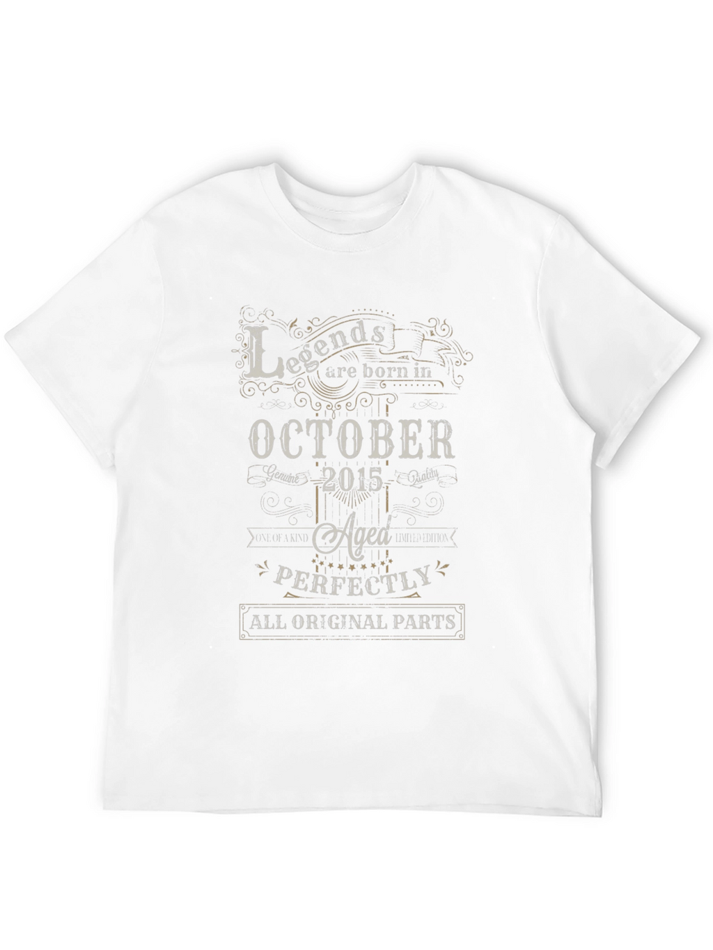 Legends Born in October 2015 T-Shirt