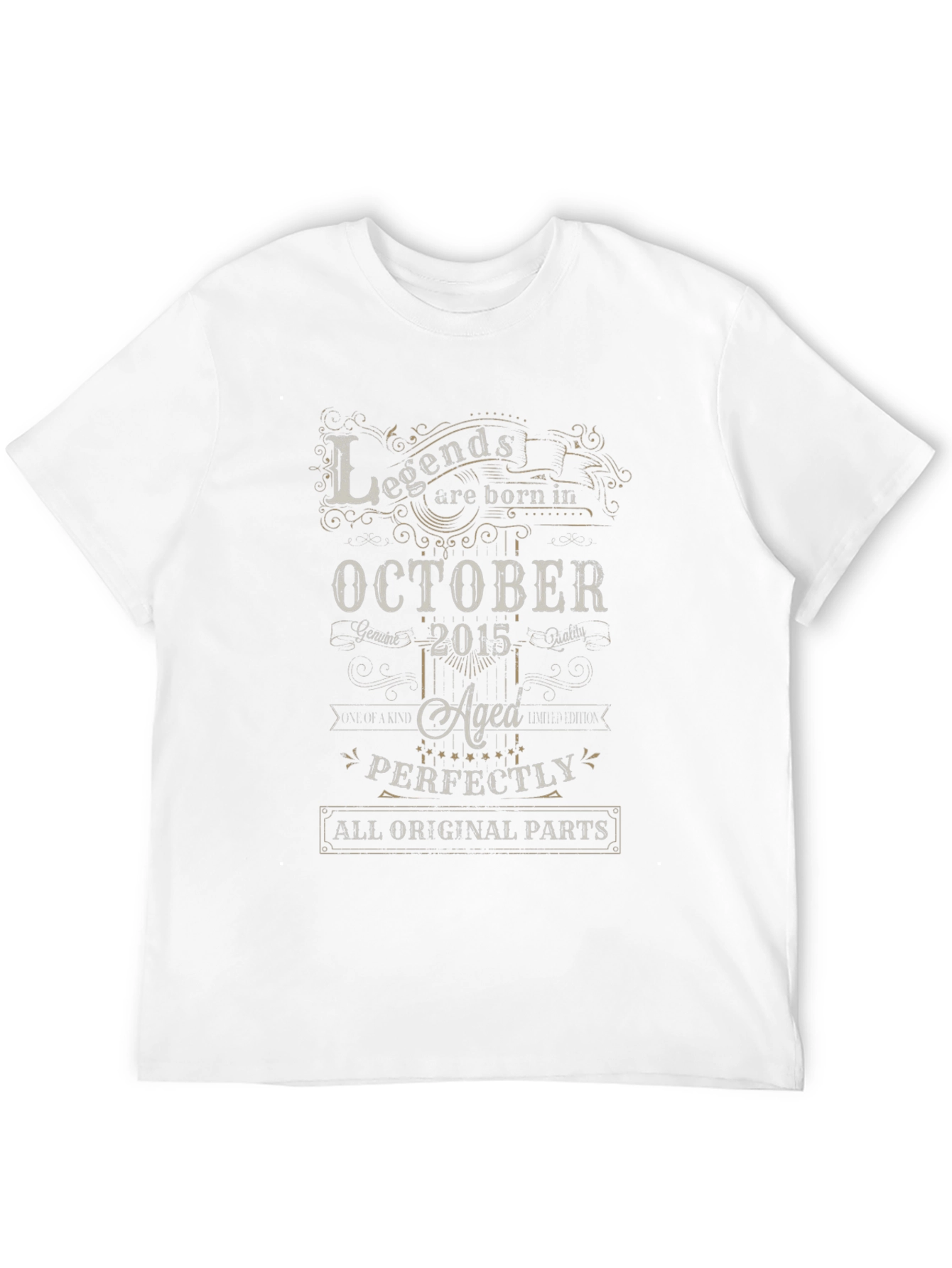 Legends Born in October 2015 T-Shirt