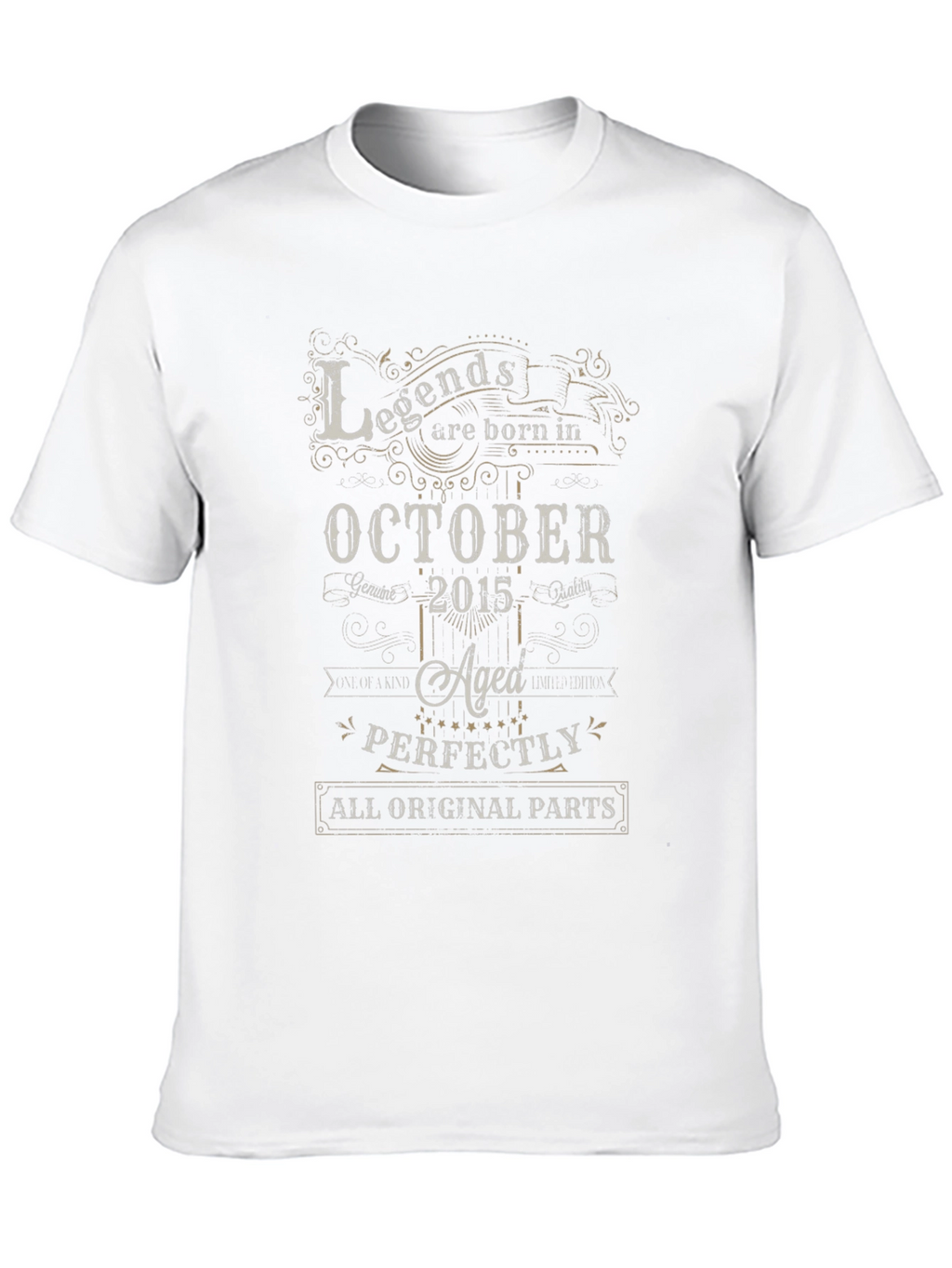 Legends Born in October 2015 T-Shirt
