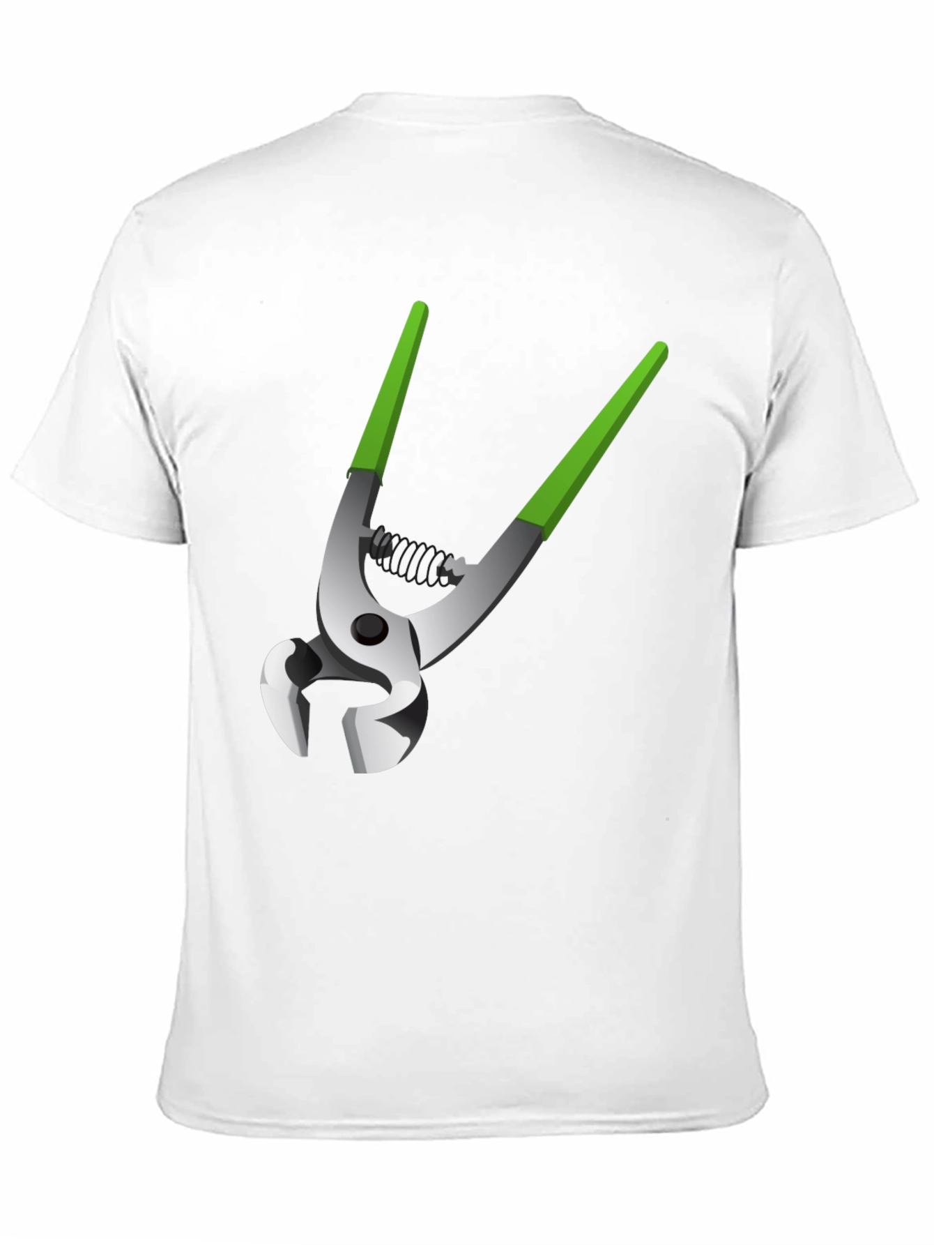 Novelty Pliers Graphic Tee - Black Cotton Blend