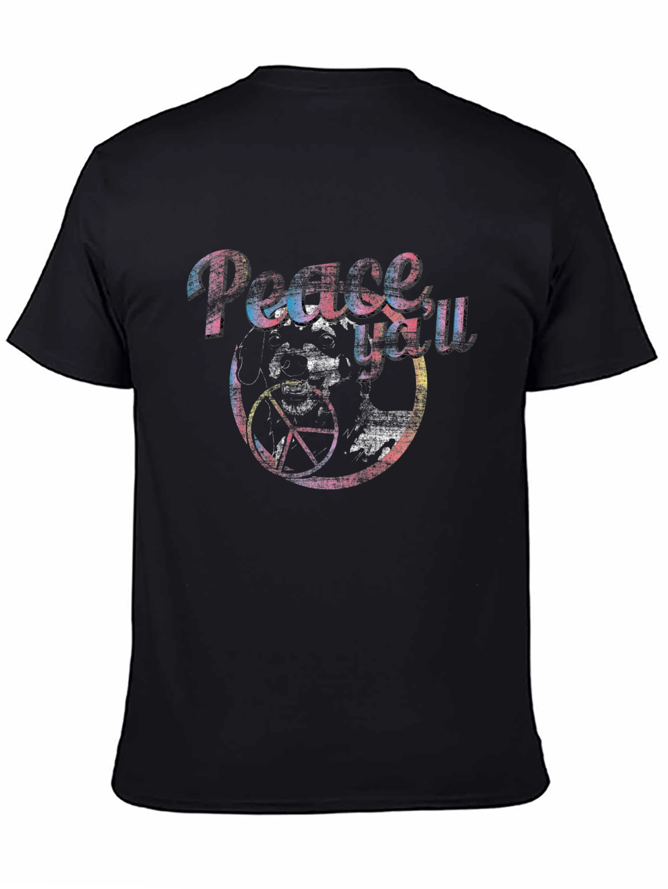 Peace Yall Graphic Tee - Retro Style