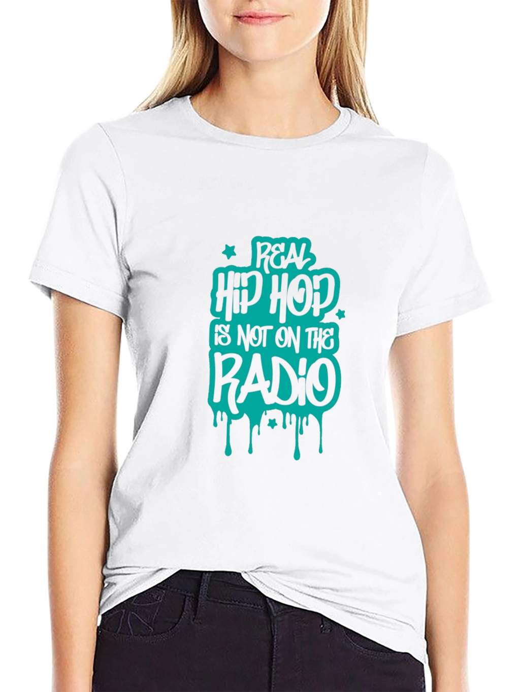 Real Hip Hop T-Shirt - Cool Graphic Tee