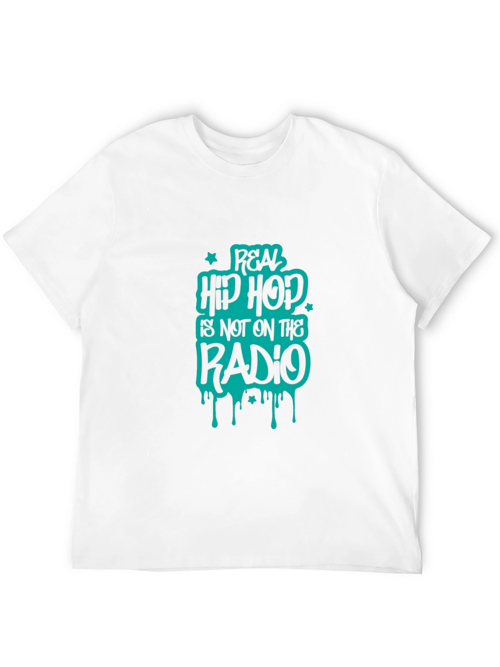 Real Hip Hop T-Shirt - Cool Graphic Tee
