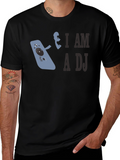 I am a DJ Black T-Shirt