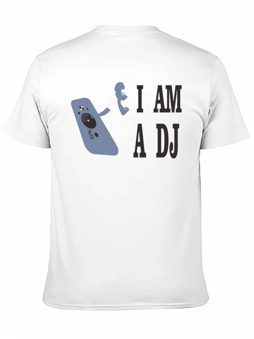I am a DJ Black T-Shirt