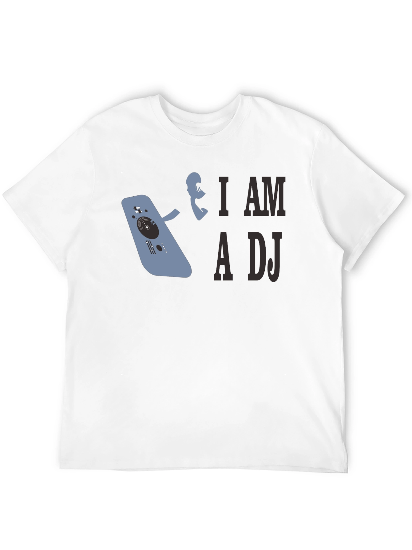 I am a DJ Black T-Shirt