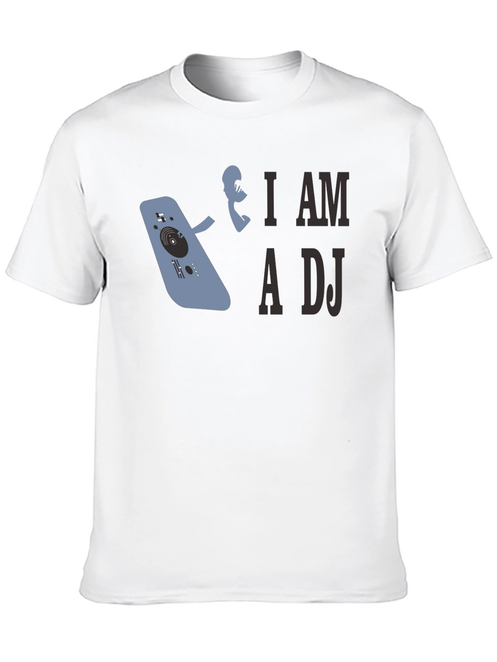 I am a DJ Black T-Shirt