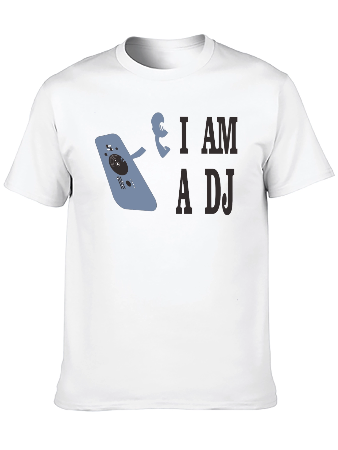 I am a DJ Black T-Shirt