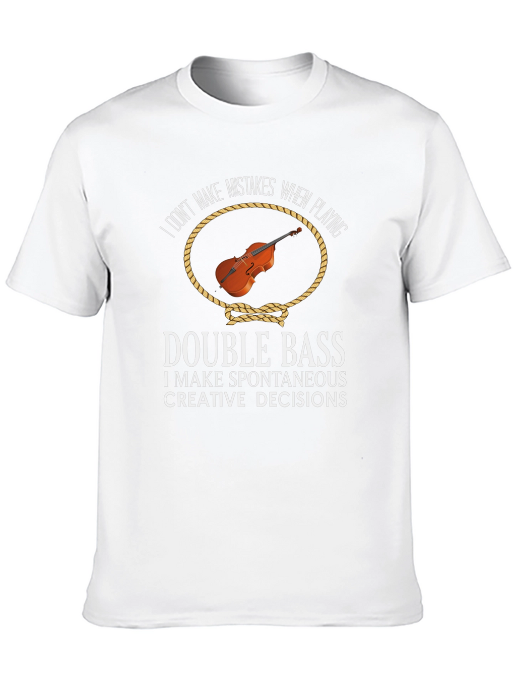 Double Bass Creative Decisions Graphic Tee