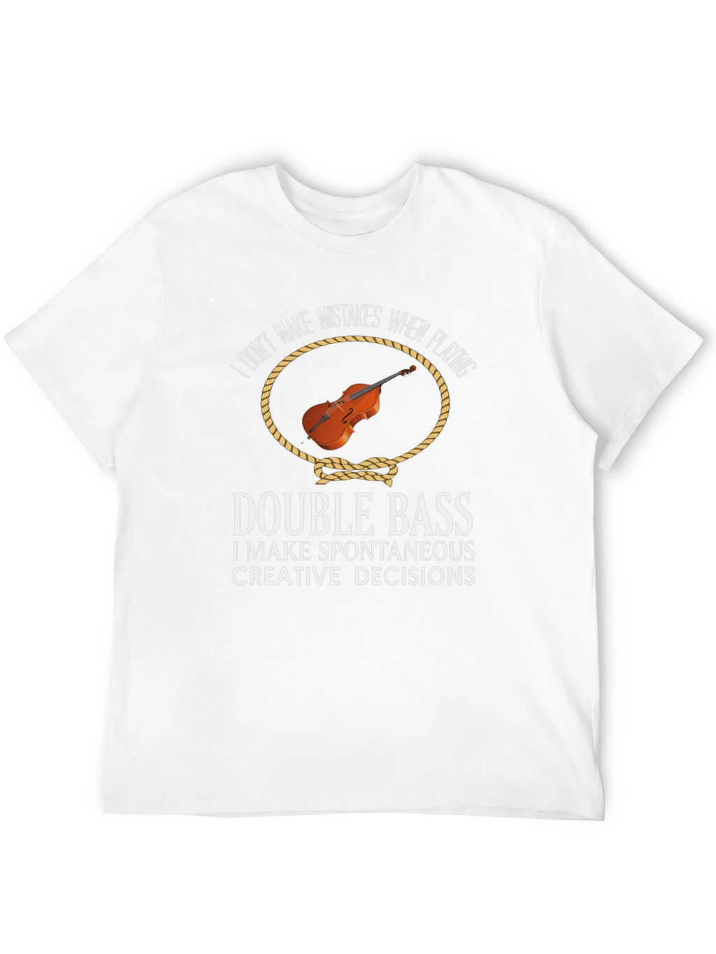 Double Bass Creative Decisions Graphic Tee