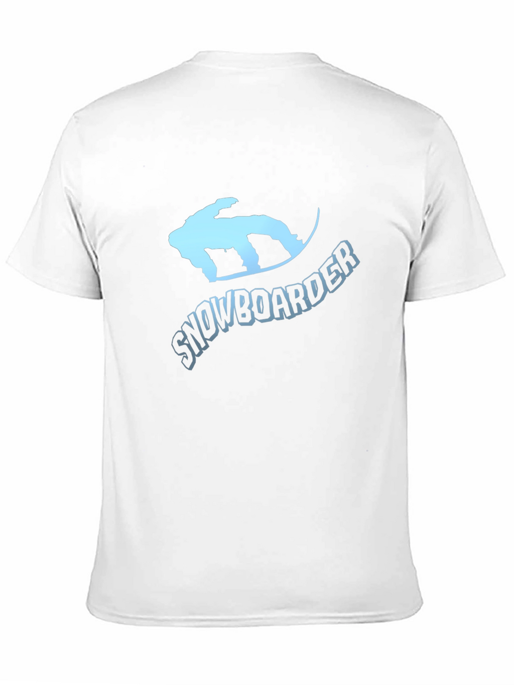 Snowboarder Graphic T-Shirt - Black