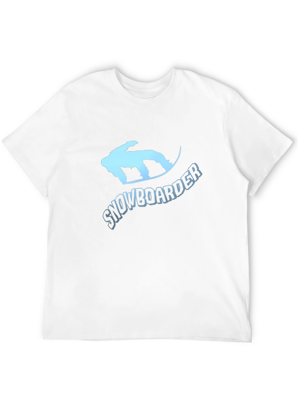 Snowboarder Graphic T-Shirt - Black