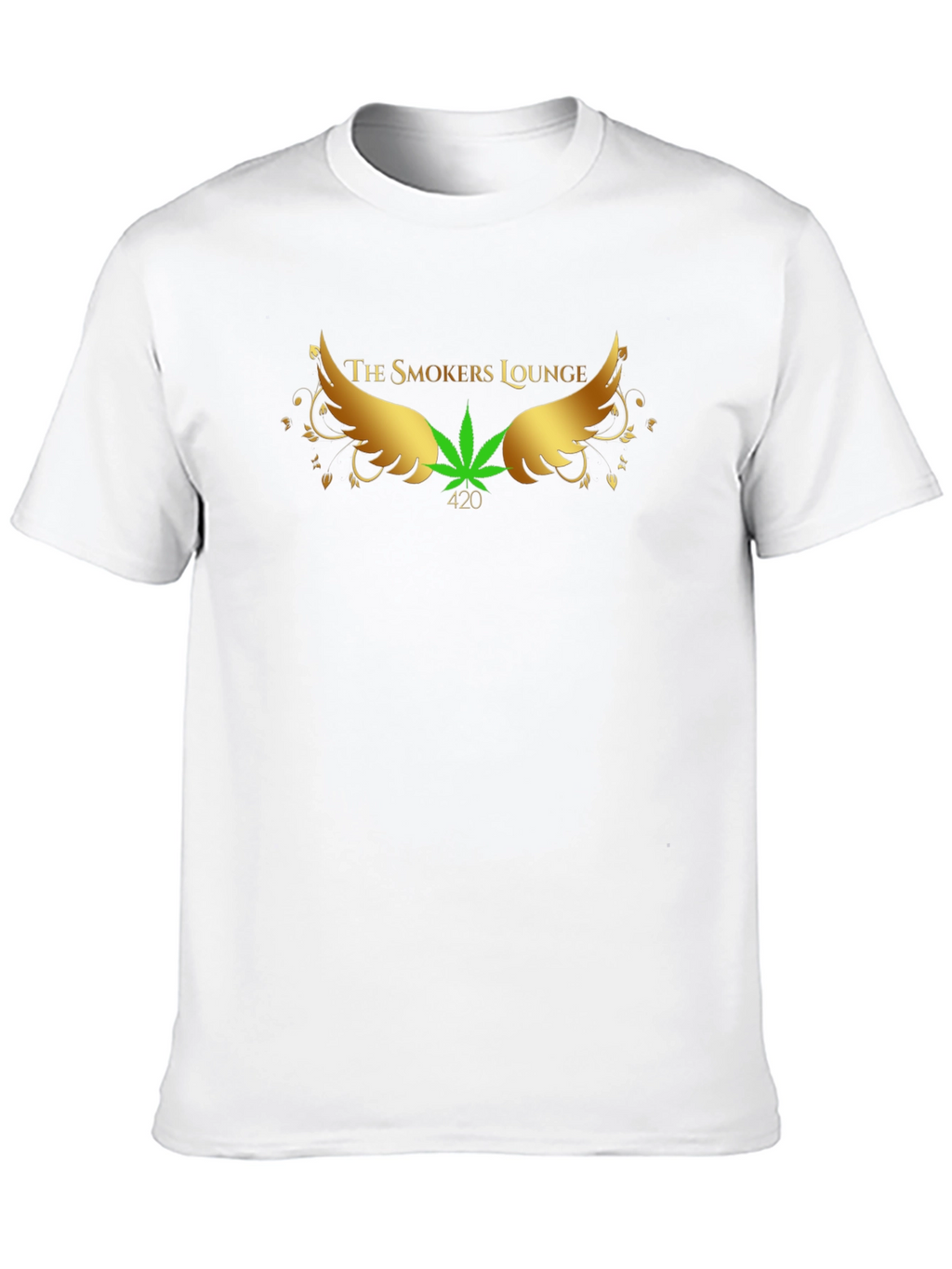 The Smokers Lounge T-Shirt - Black Cotton Blend