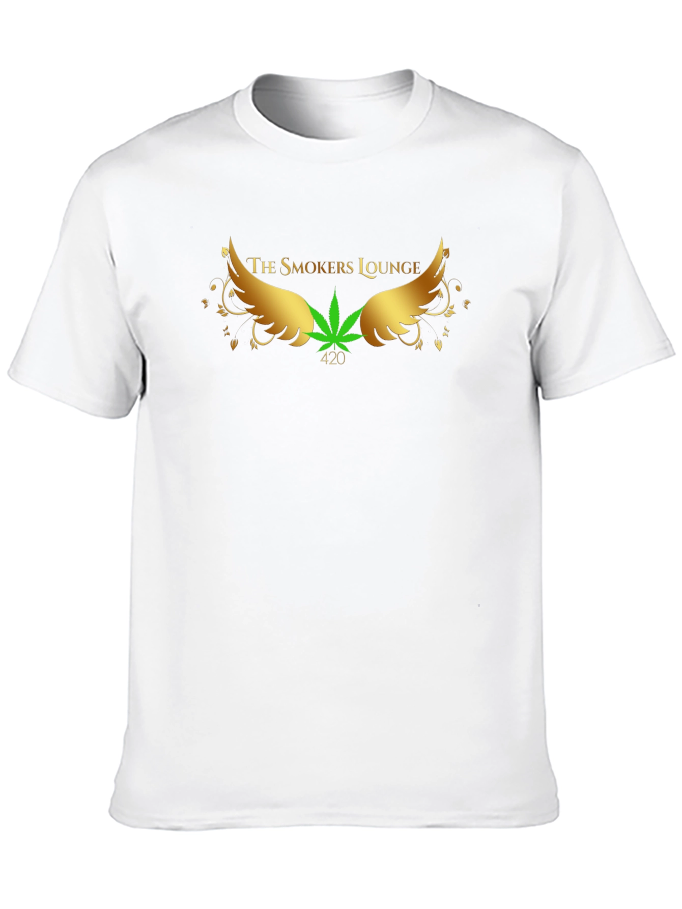 The Smokers Lounge T-Shirt - Black Cotton Blend