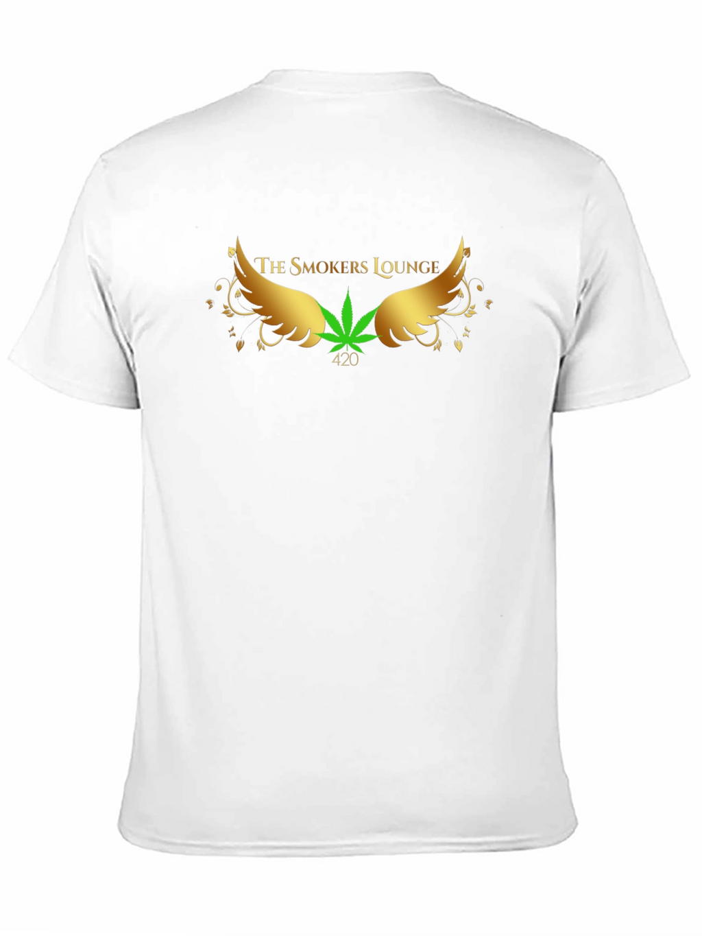 The Smokers Lounge T-Shirt - Black Cotton Blend