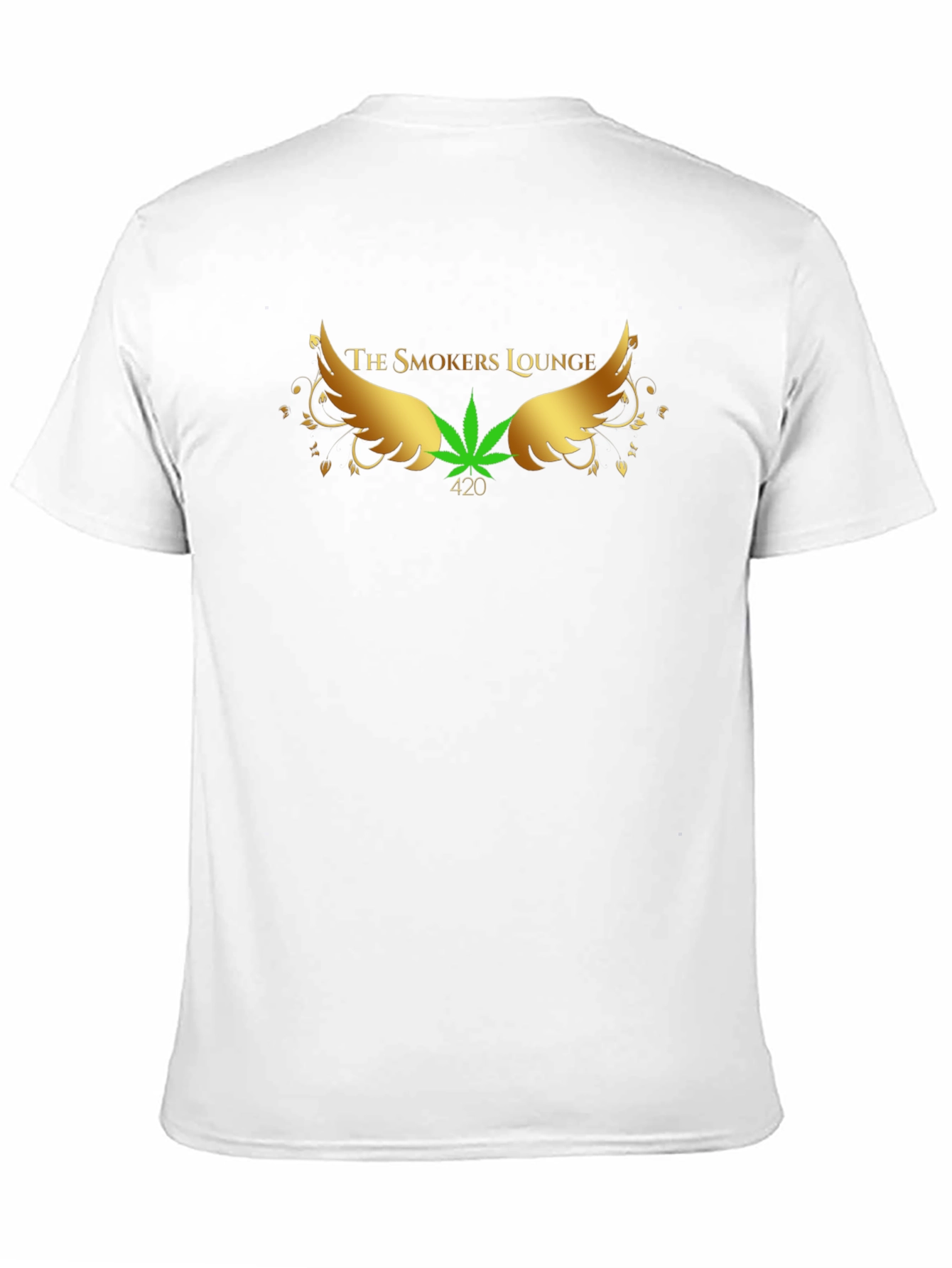 The Smokers Lounge T-Shirt - Black Cotton Blend