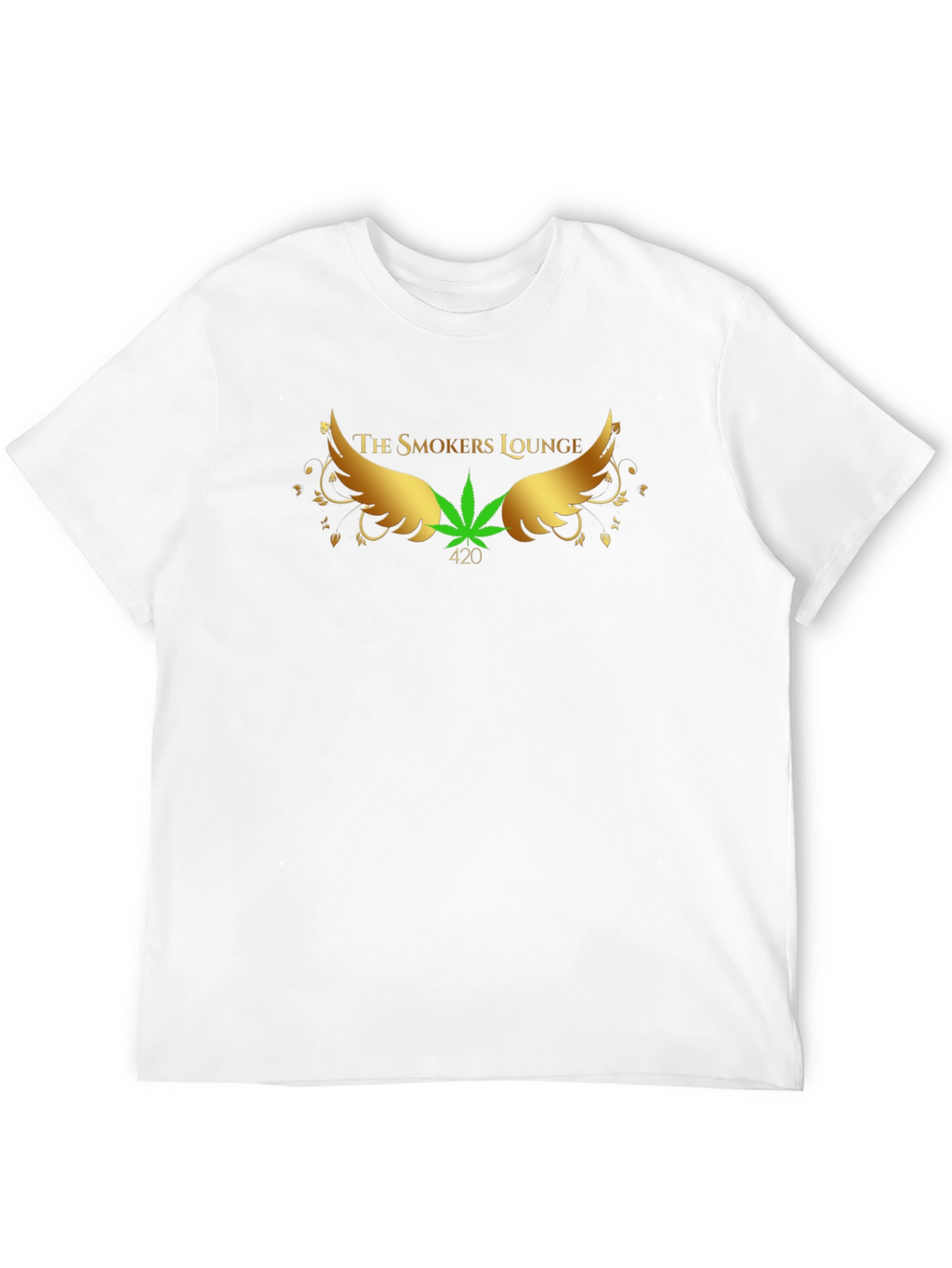 The Smokers Lounge T-Shirt - Black Cotton Blend