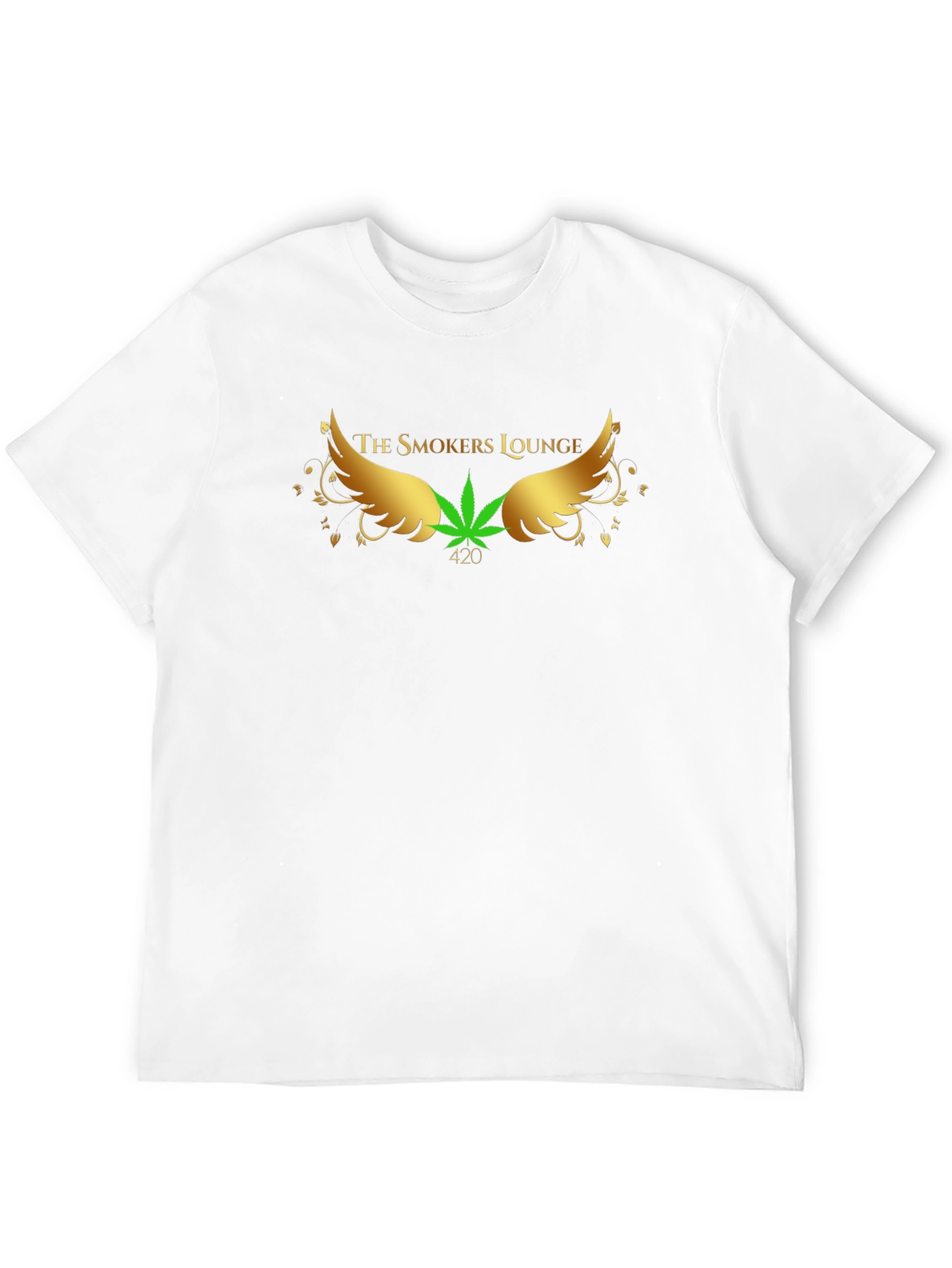 The Smokers Lounge T-Shirt - Black Cotton Blend