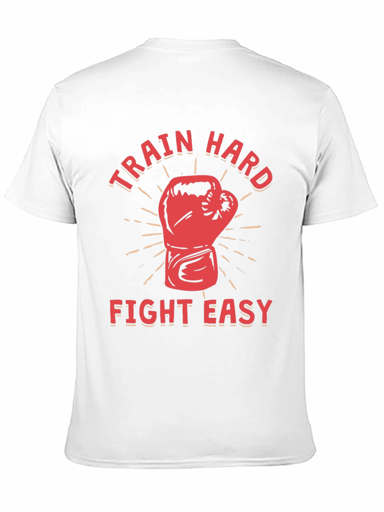 Train Hard Fight Easy Graphic Tee