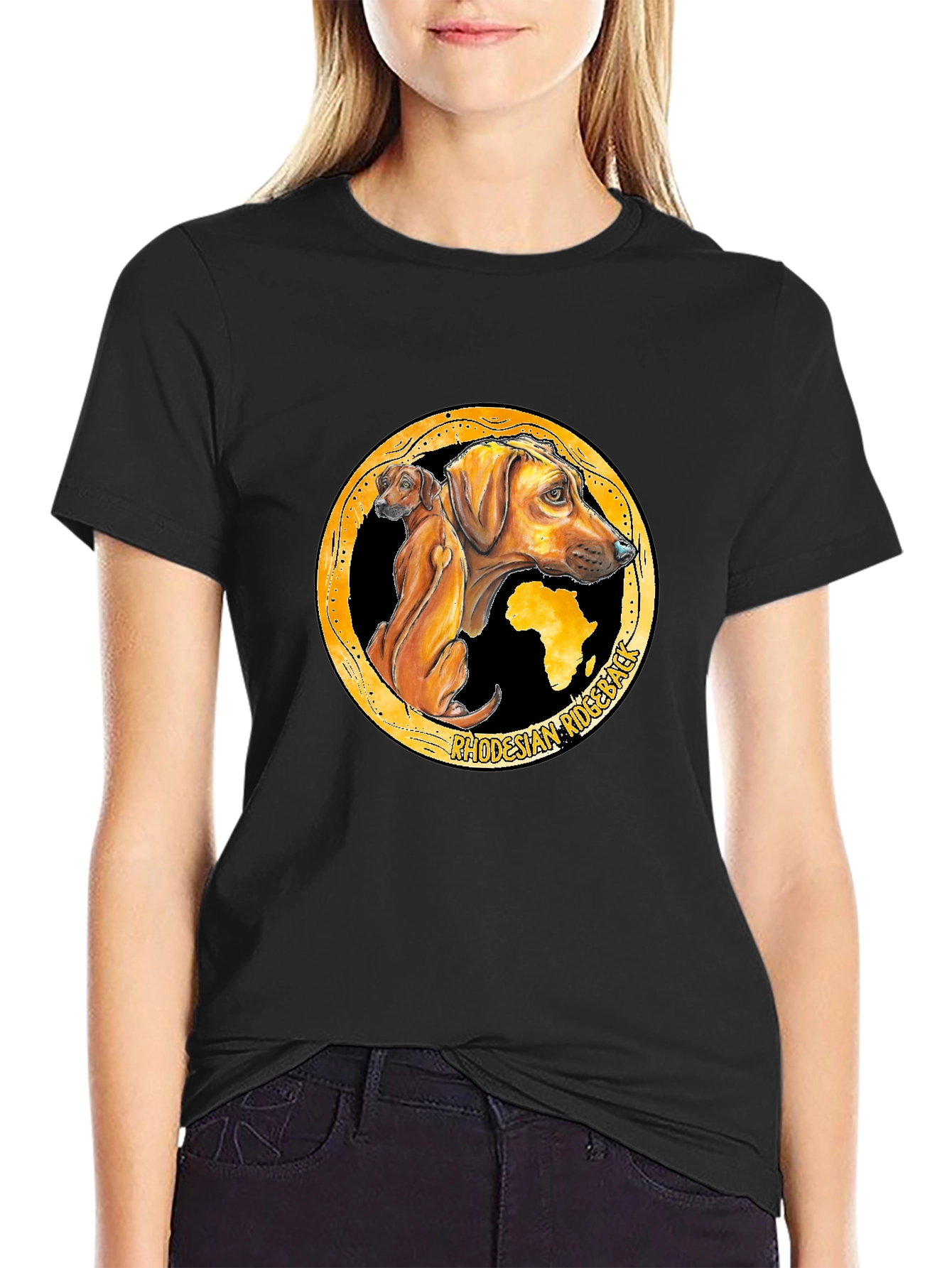 Rhodesian Ridgeback T-Shirt - Africa Dog Breed Tee