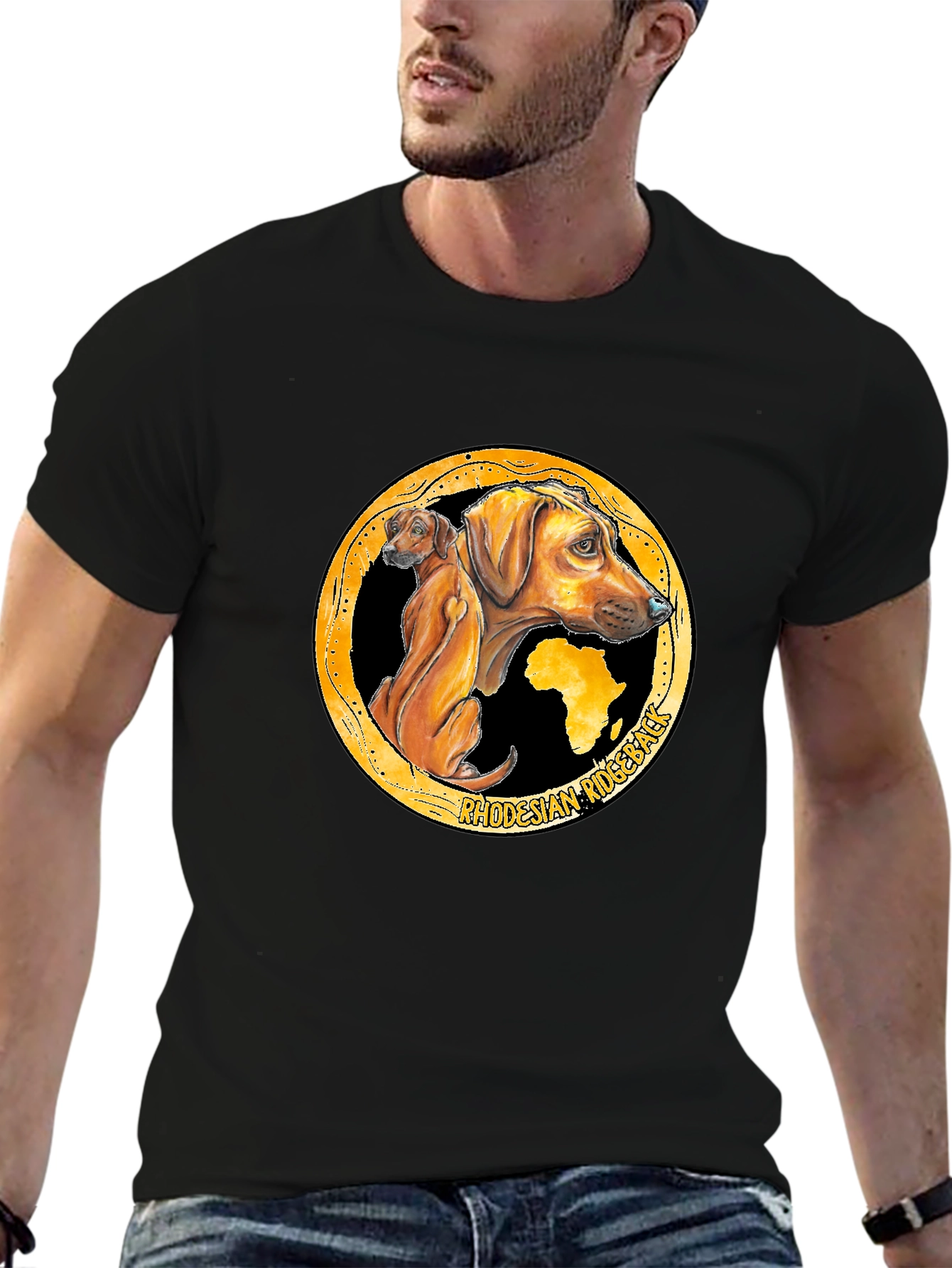 Rhodesian Ridgeback T-Shirt - Africa Dog Breed Tee