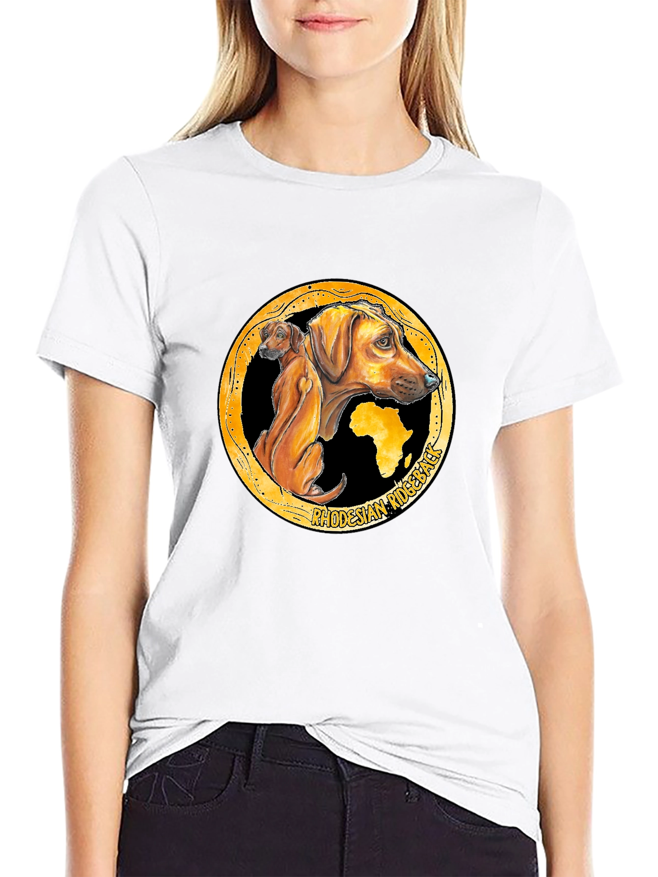 Rhodesian Ridgeback T-Shirt - Africa Dog Breed Tee