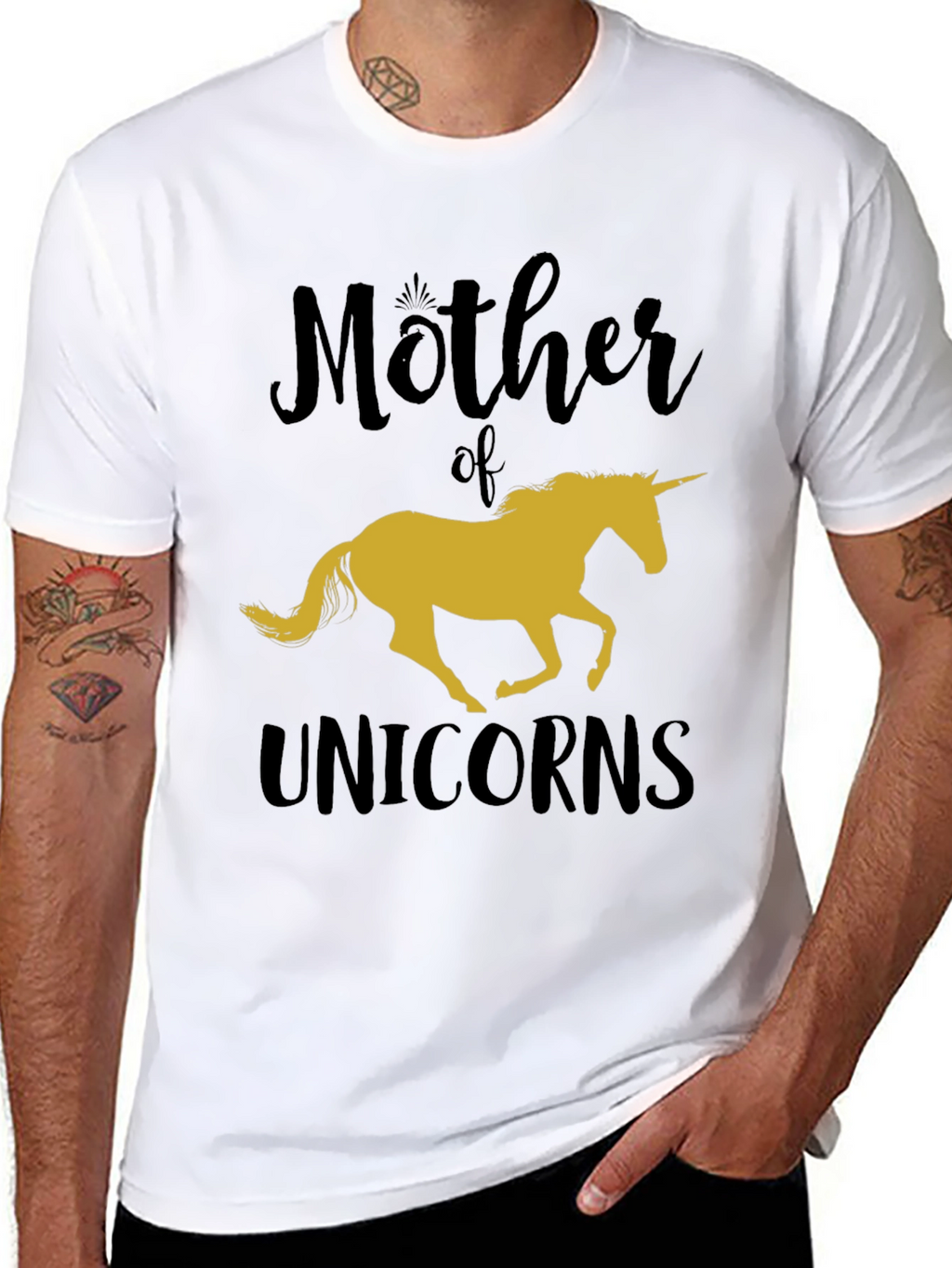 Mother of Unicorns Graphic T-Shirt