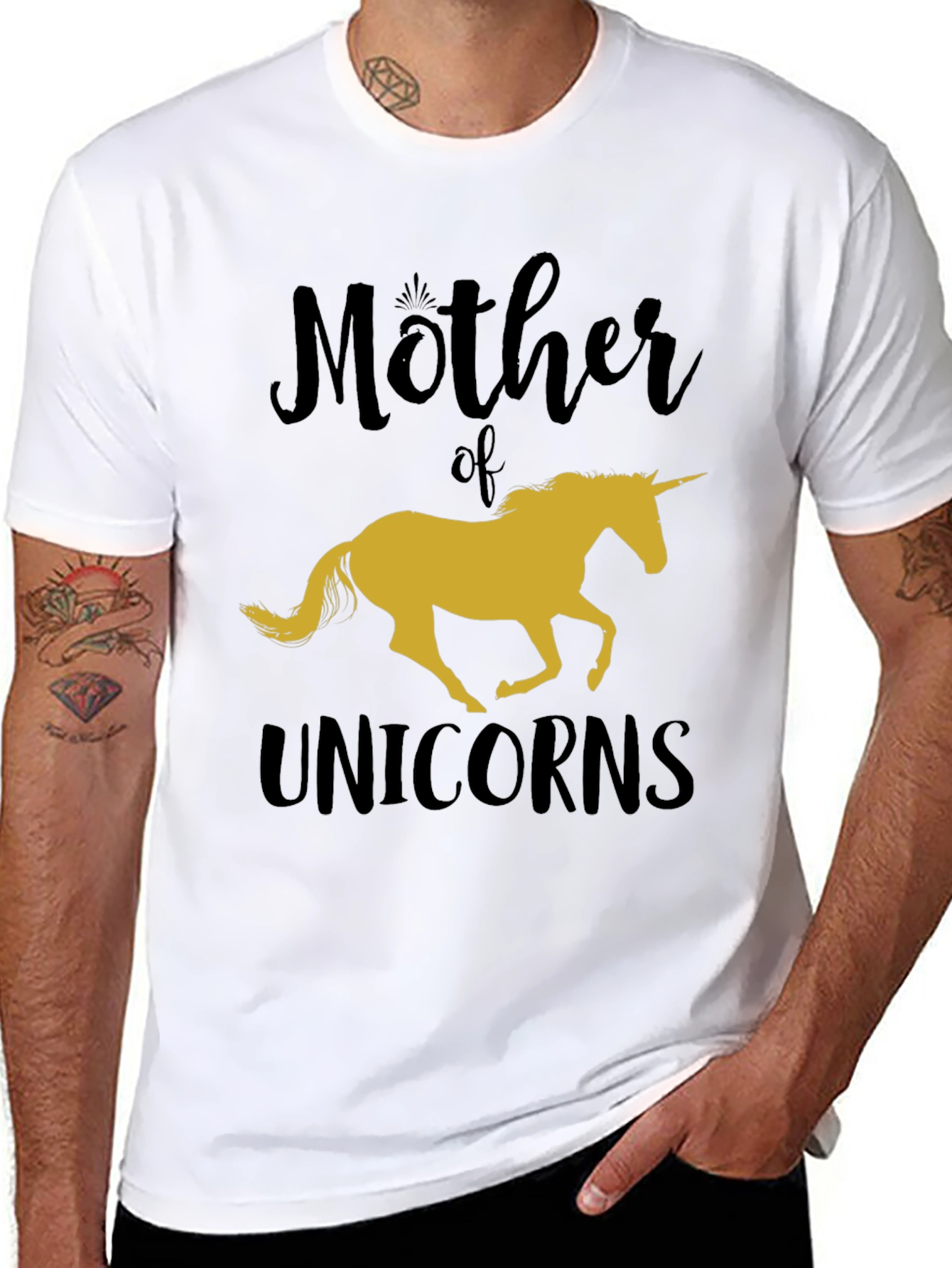 Mother of Unicorns Graphic T-Shirt