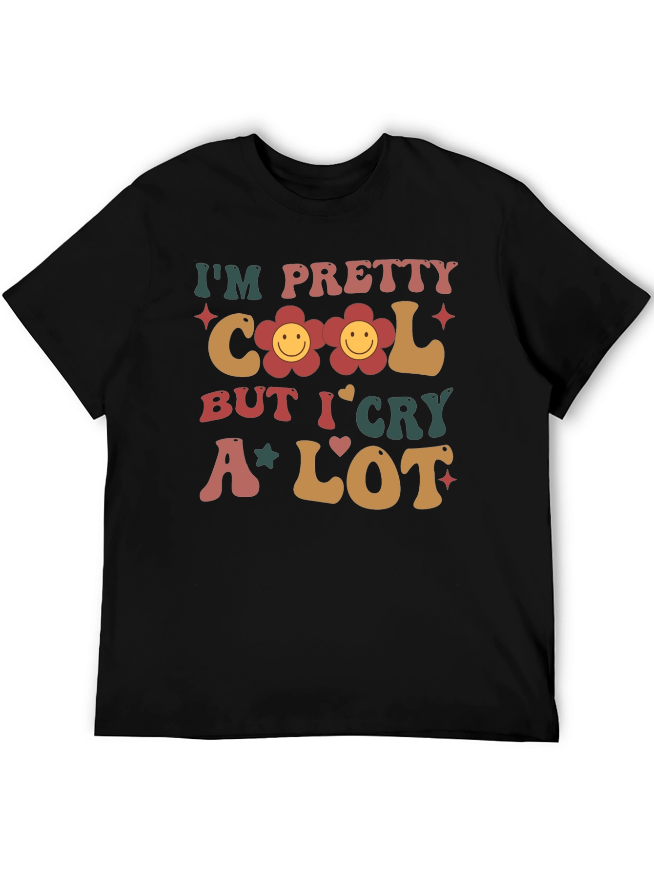 Pretty Cool Crying Flower T-Shirt