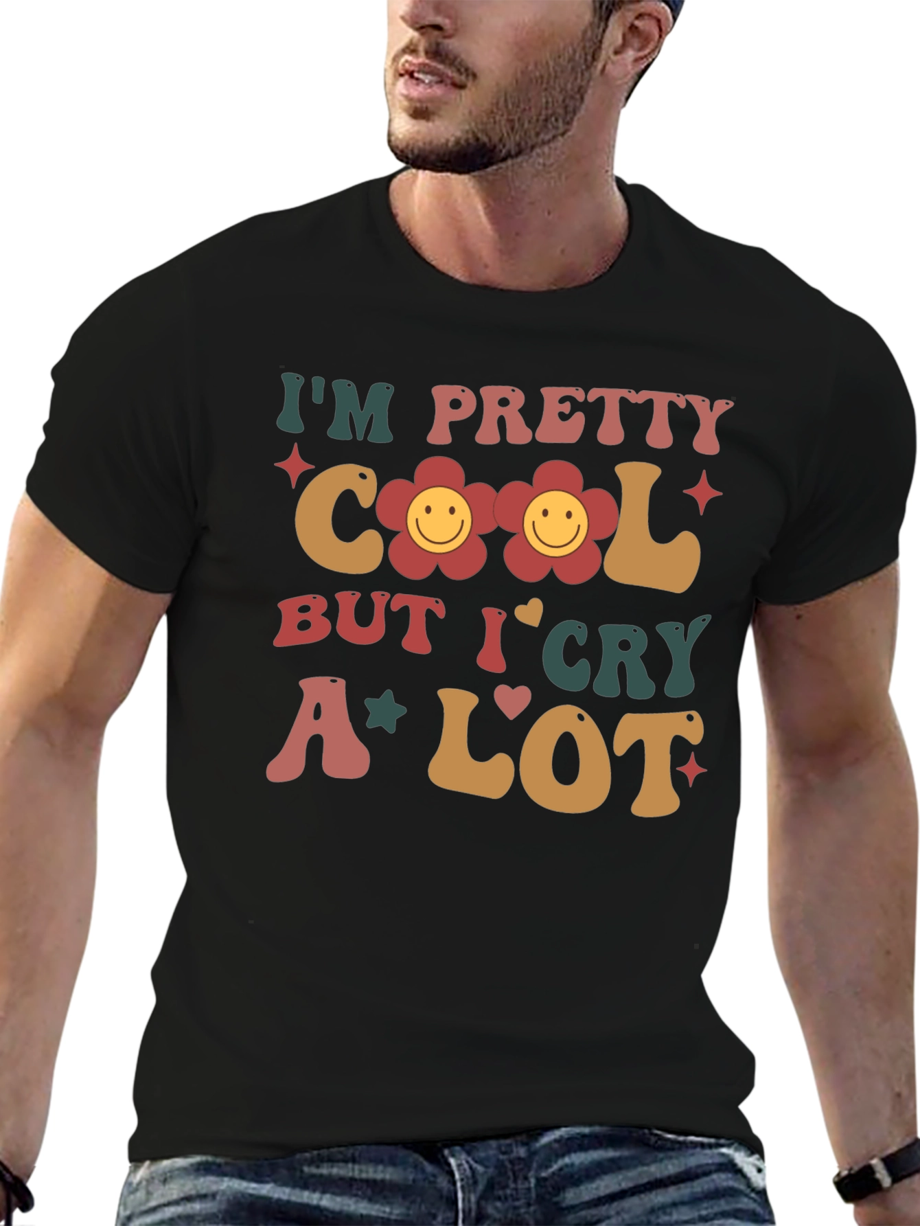 Pretty Cool Crying Flower T-Shirt