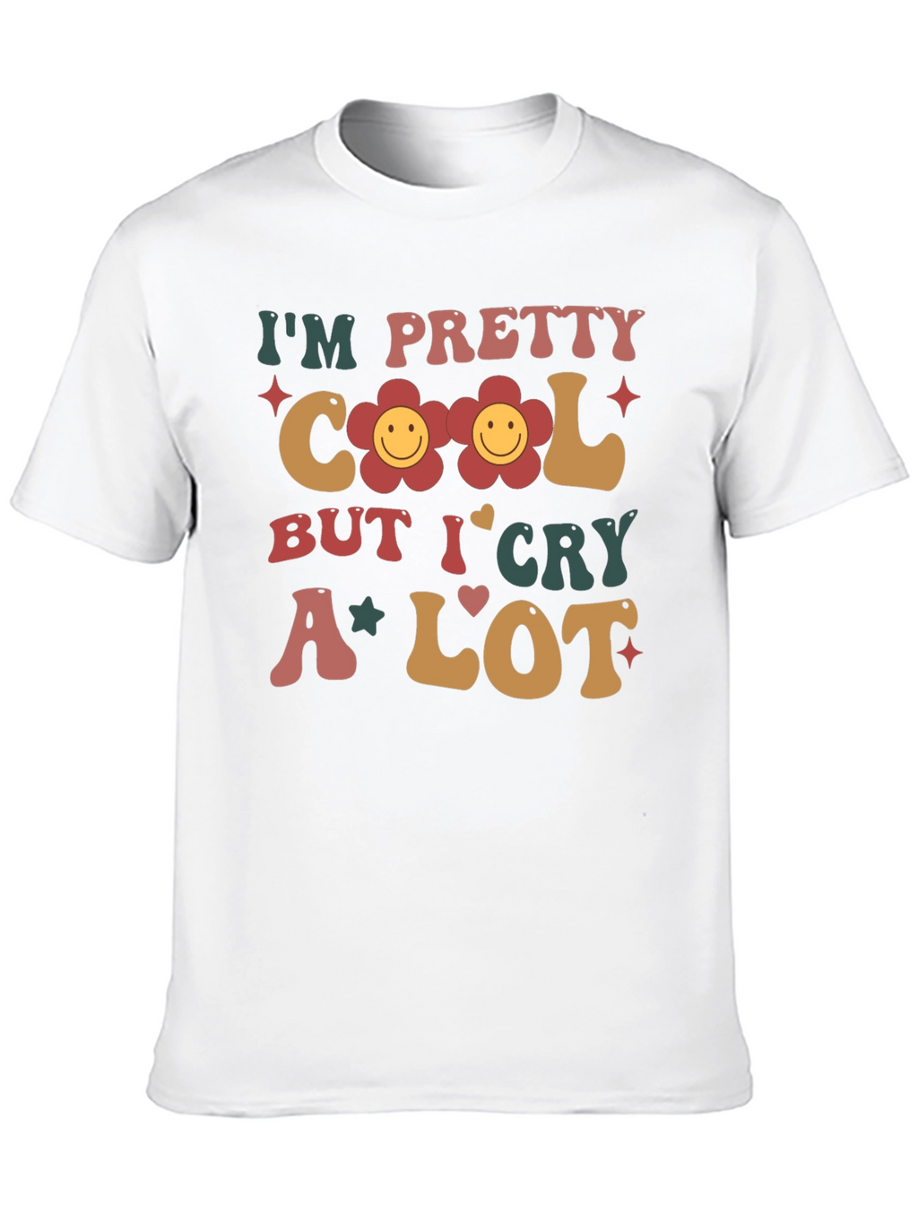 Pretty Cool Crying Flower T-Shirt