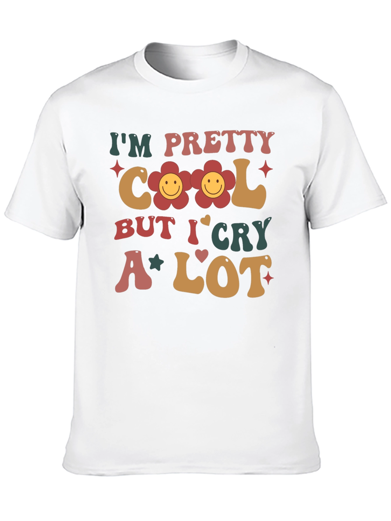 Pretty Cool Crying Flower T-Shirt