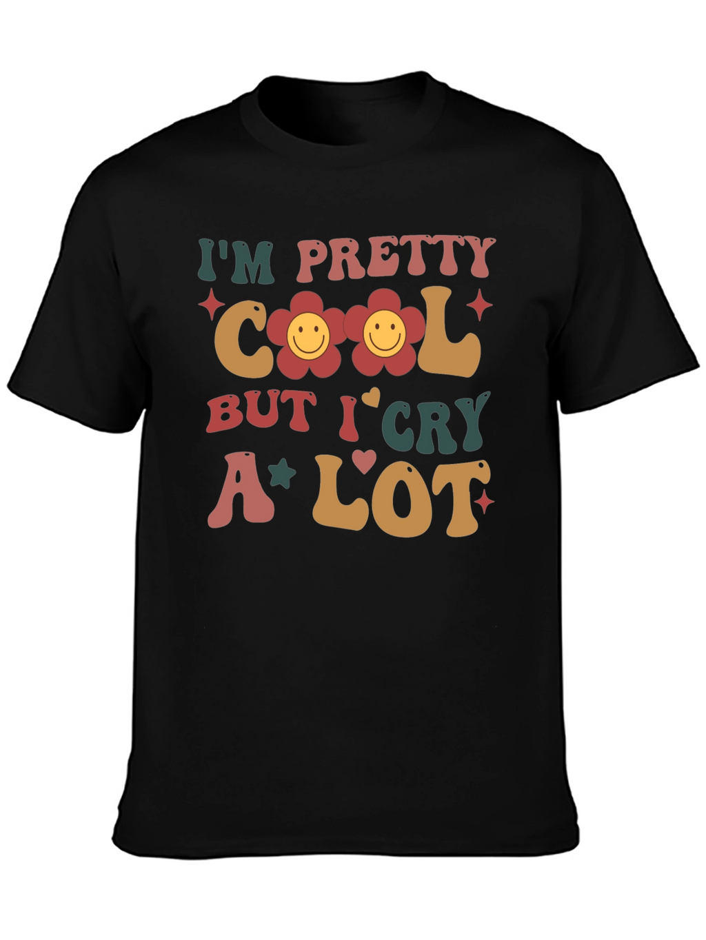 Pretty Cool Crying Flower T-Shirt