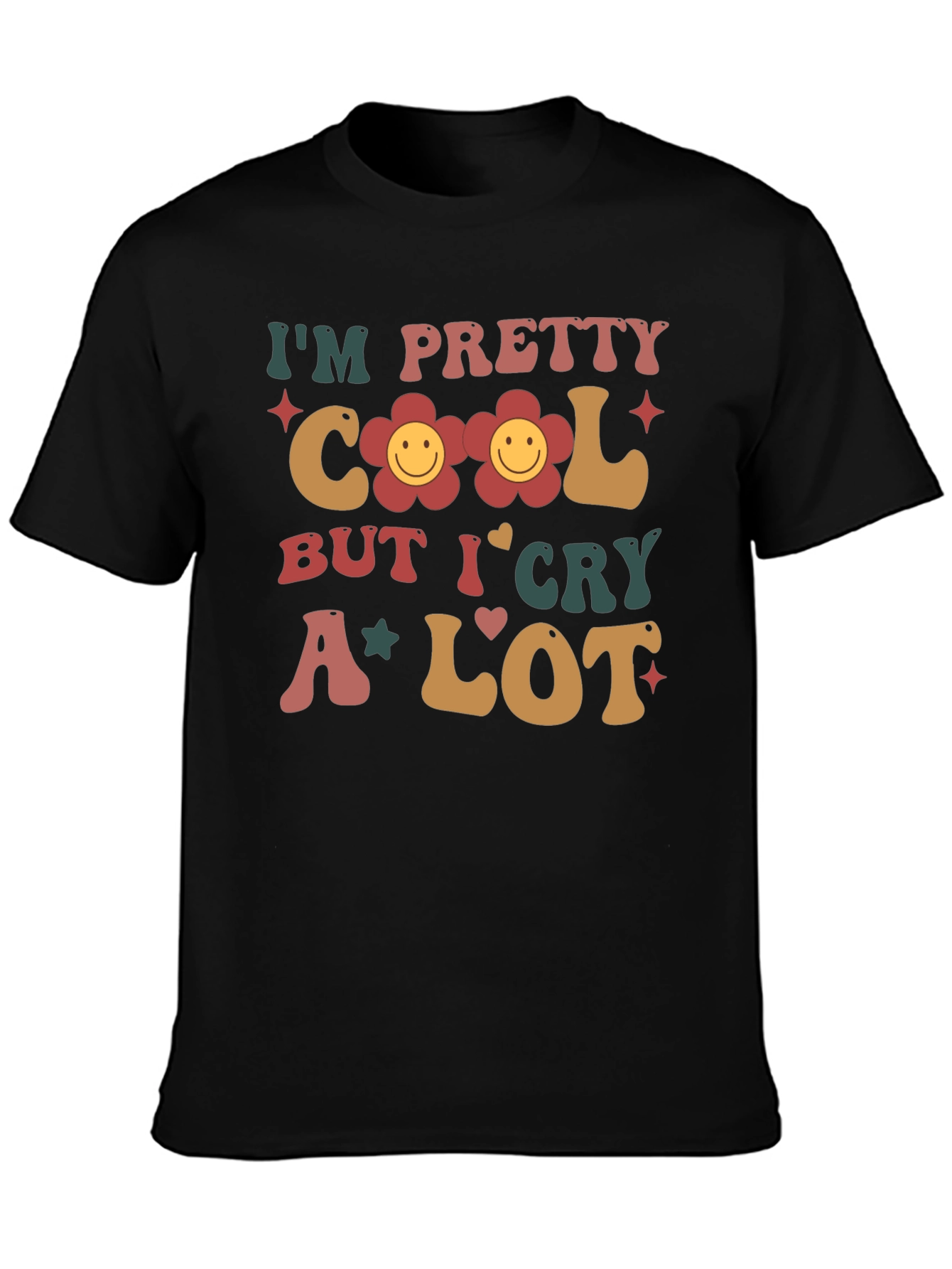Pretty Cool Crying Flower T-Shirt