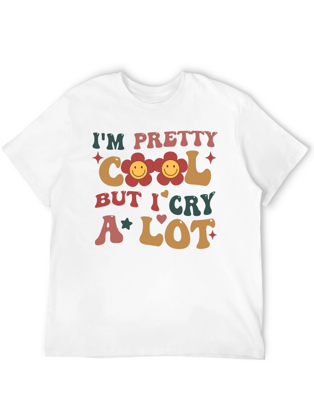 Pretty Cool Crying Flower T-Shirt